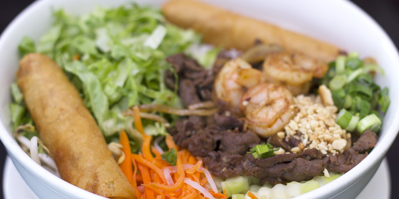 Vietnamese vermicelli bowl